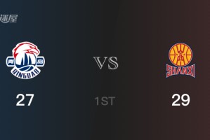 山西首节领先青岛，王奕博得到8分，陈彭宇迪得到7分